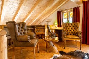 Posezení v ubytování Alpenchalet St.Ulrich