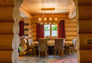 Posezení v ubytování Alpenchalet St.Ulrich