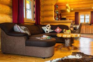 Posezení v ubytování Alpenchalet St.Ulrich