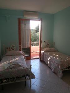 Ένα ή περισσότερα κρεβάτια σε δωμάτιο στο Casa Annick holiday home area florence