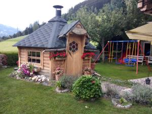 Κήπος έξω από το Landhaus Geisler