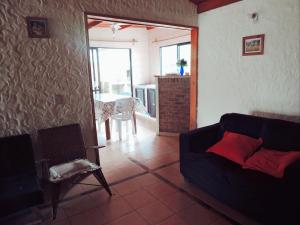 Uma área de estar em Hostel Lazy Gaucho