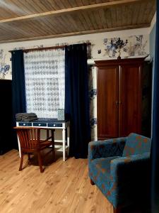 Posezení v ubytování Venkovské apartmány Tiché pastviny