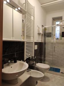 Koupelna v ubytování B&B Isabell