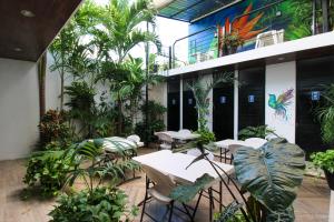 Zahrada ubytování Hostal Gayser