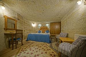Ruang duduk di Cappa Cave Hotel
