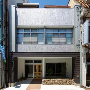 Budova, kde se ryokan nachází