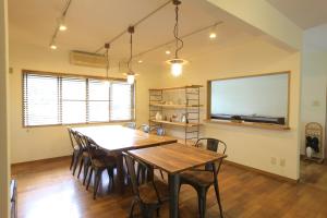 Dapur atau dapur kecil di Yakushima Minsyuku Suginoko