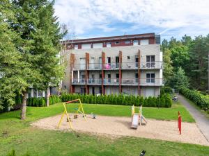 Zahrada ubytování VacationClub – Bałtycka 10 Apartament 15
