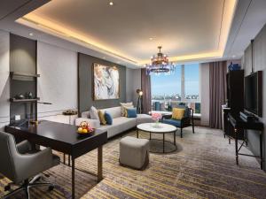 Istumisnurk majutusasutuses Wanda Vista Changchun
