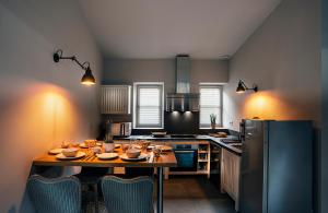 Kuchyň nebo kuchyňský kout v ubytování The View - Gite Mont Dore