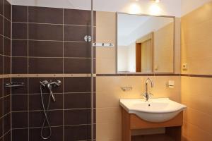 Kúpeľňa v ubytovaní Apartmány Čeladná