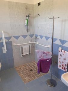 Phòng tắm tại Dimora del Sole