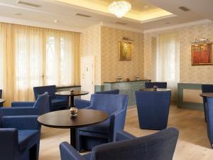 Istumisnurk majutusasutuses EA Apartmány Mozart