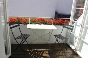 En balkon eller terrasse på Sankt Annæ 10