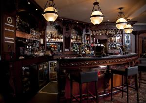 The lounge or bar area at The Fort Hotel