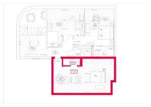 Plan piętra w obiekcie Apartment Zamojska 8 - Apartamenty GKM Lublin