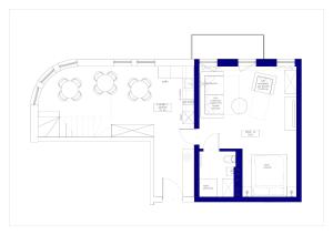 Plan piętra w obiekcie Apartment Zamojska 8 - Apartamenty GKM Lublin