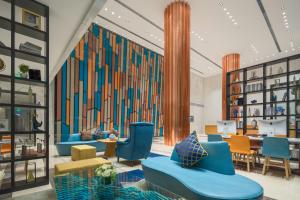منطقة جلوس في Holiday Inn Express Qingdao Chengyang Central by IHG