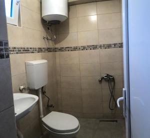 Koupelna v ubytování Apartments Beho