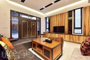 Een TV en/of entertainmentcenter bij Penghu Little Apple B&B
