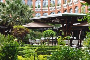 Zahrada ubytování Zomatel Hotel