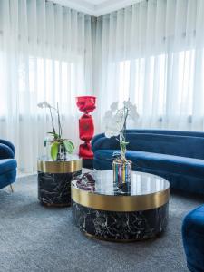 Χώρος καθιστικού στο Makass Appart Hotel