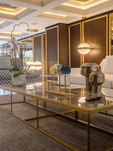 Χώρος καθιστικού στο Makass Appart Hotel