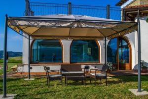 Balkón alebo terasa v ubytovaní Antiche Vie B&B