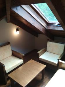 A seating area at Optasia