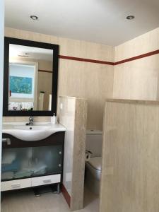 Koupelna v ubytování Habitación en Casa Qerétaro