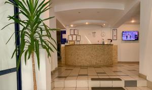 TV a/nebo společenská místnost v ubytování Hotel Decebal Bistrita + 21 fotografií