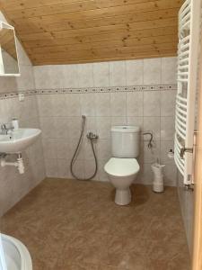 Koupelna v ubytování Ubytování Bořeňovice
