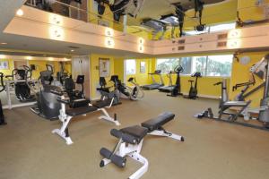 Fitness centrum a/nebo fitness zařízení v ubytování Hidden Dunes