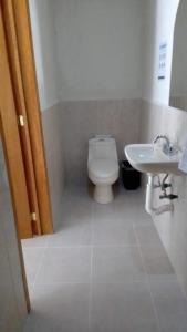Koupelna v ubytování El Amate