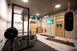 Fitnesscenter och/eller fitnessfaciliteter på Becycle Sustainable stay and travel