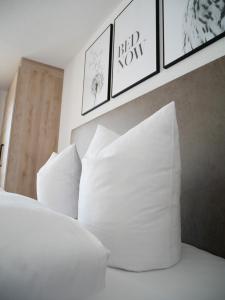 Postel nebo postele na pokoji v ubytování Sunshine Appartements