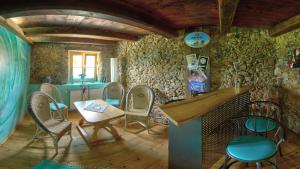 A seating area at Chalet Rastenhof - Urlaub auf dem Bauernhof in Österreich
