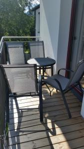 Balkón alebo terasa v ubytovaní Appartement Schiefersteinweg, Schladming