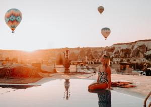 Hosté ubytování Cappadocia Caves Hotel