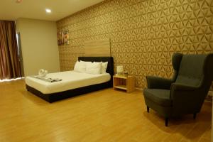 Posezení v ubytování Bangi Perdana Hotel