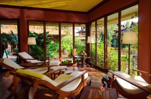 Zahrada ubytování Angkor Village Hotel - Small Luxury Hotels of the World