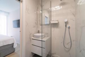 Kúpeľňa v ubytovaní Golden Luxury Apartment