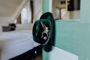 Postel nebo postele na pokoji v ubytování DAS STEIN