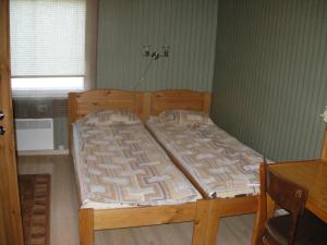 Postel nebo postele na pokoji v ubytování Vana Postimaja Accommodation