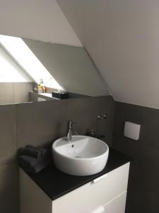 Kylpyhuone majoituspaikassa Zeitfrei-Apartments