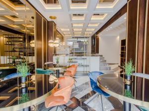 Χώρος καθιστικού στο Makass Appart Hotel
