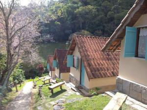 Um jardim em Pousada dos Anjos