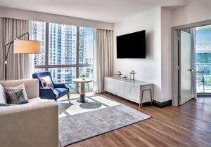 TV/trung tâm giải trí tại Hyatt Centric Las Olas Fort Lauderdale