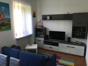 TV a/nebo společenská místnost v ubytování B&B dal Giotu